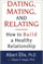 Dating, Mating, And Relating--Front Cover
